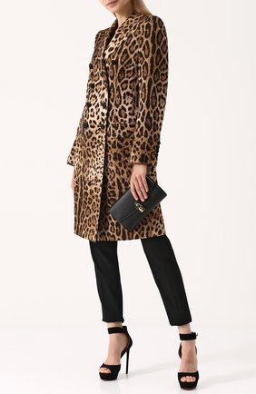 Клатч Dolce на цепочке Dolce & Gabbana, черного цвета, арт. 0116/BB6231/AB472 в ЦУМ | Фото №2 Клатч Dolce на цепочке Dolce & Gabbana черного цвета | Фото №2