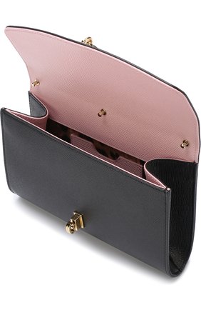 Клатч Dolce на цепочке Dolce & Gabbana, черного цвета, арт. 0116/BB6231/AB472 в ЦУМ | Фото №4 Клатч Dolce на цепочке Dolce & Gabbana черного цвета | Фото №4