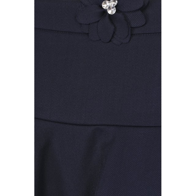 Шерстяная юбка с аппликацией Lanvin 4H7580/HF200/10-14 Фото 3