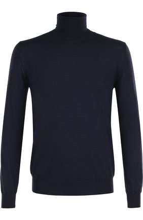Мужской темно-синий однотонная шерстяная водолазка TSUM Collection, арт. I17-TURTLE NECK купить в ЦУМ | Фото №1 Однотонная шерстяная водолазка TSUM Collection темно-синий | Фото №1