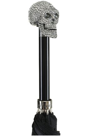 Мужской зонт-трость с отделкой кристаллами swarovski PASOTTI OMBRELLI черного цвета по цене 34450 руб., арт. 478/NIAGARA 7079/8/W333 | Фото 5 Мужской зонт-трость с отделкой кристаллами swarovski PASOTTI OMBRELLI черного цвета, арт. 478/NIAGARA 7079/8/W333 | Фото 5