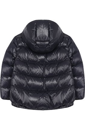 Пуховая куртка с капюшоном Fay Junior темно-синего цвета, арт. NBQ36358070 в ЦУМ | Фото №1 Пуховая куртка с капюшоном Fay Junior темно-синего цвета | Фото №1
