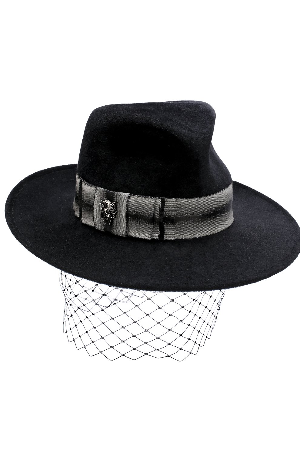 фото Вечерняя фетровая шляпа с декором philip treacy