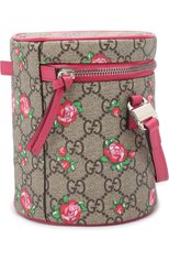 Детская текстильная сумка с принтом GUCCI розового цвета, арт. 477854/9CV2N | Фото 2 (Материал: Текстиль; Статус проверки: Проверена категория)