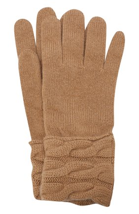 Женские черные вязаные перчатки из кашемира Kashja` Cashmere, арт. 382-12 купить в ЦУМ | Фото №1 Вязаные перчатки из кашемира Kashja` Cashmere черные | Фото №1