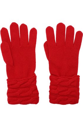 Женские черные вязаные перчатки из кашемира Kashja` Cashmere, арт. 382-12 купить в ЦУМ | Фото №1 Вязаные перчатки из кашемира Kashja` Cashmere черные | Фото №1