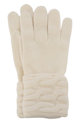 Женские черные вязаные перчатки из кашемира Kashja` Cashmere, арт. 382-12 купить в ЦУМ | Фото №1 Вязаные перчатки из кашемира Kashja` Cashmere черные | Фото №1