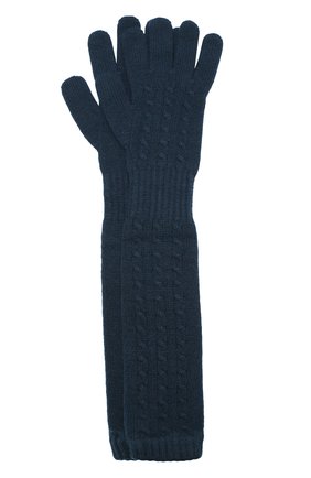 Женские темно-зеленые удлиненные перчатки из кашемира Kashja` Cashmere, арт. ZU18 купить в ЦУМ | Фото №1 Удлиненные перчатки из кашемира Kashja` Cashmere темно-зеленые | Фото №1