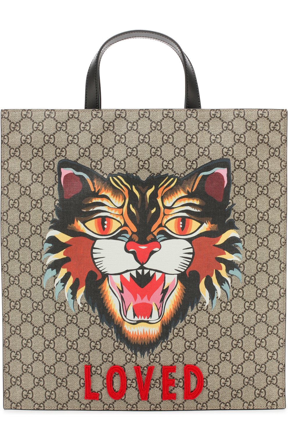 gucci gg supreme angry cat