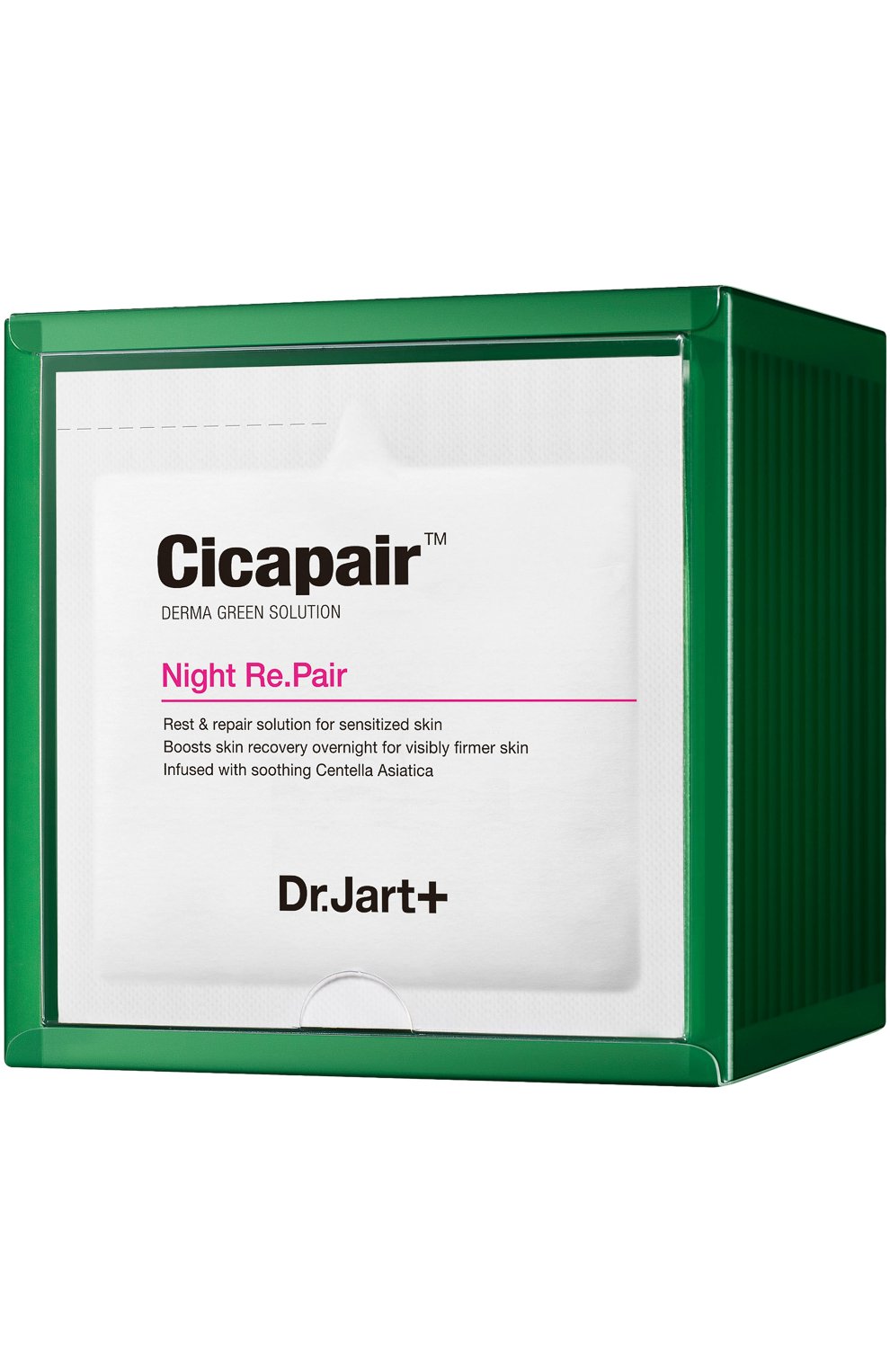 Женская восстанавливающая ночная крем-маска cicapair night re.pair DR.JART+ бесцветного цвета, арт. 8809239669215 | Фото 1
