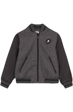 Бомбер с нашивкой Karl Lagerfeld Kids разноцветного цвета, арт. Z26032/8A-12A в ЦУМ | Фото №1 Бомбер с нашивкой Karl Lagerfeld Kids разноцветного цвета | Фото №1