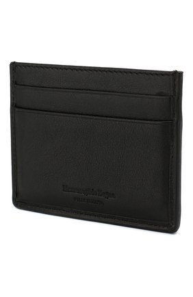 Мужской кожаный футляр для кредитных карт ERMENEGILDO ZEGNA черного цвета по цене 22450 руб., арт. E1139P-PTA | Фото 2 Мужской кожаный футляр для кредитных карт ERMENEGILDO ZEGNA черного цвета, арт. E1139P-PTA | Фото 2