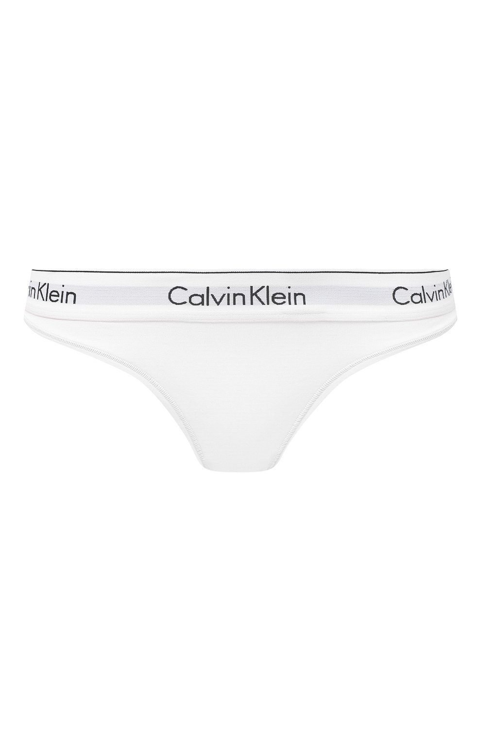 Женские белые трусы-стринги CALVIN KLEIN купить в интернет-магазине ЦУМ ...