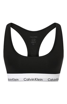 Женский бюстгальтер с логотипом бренда CALVIN KLEIN черного цвета по цене 4485 руб., арт. F3785E | Фото 1 Женский бюстгальтер с логотипом бренда CALVIN KLEIN черного цвета, арт. F3785E | Фото 1