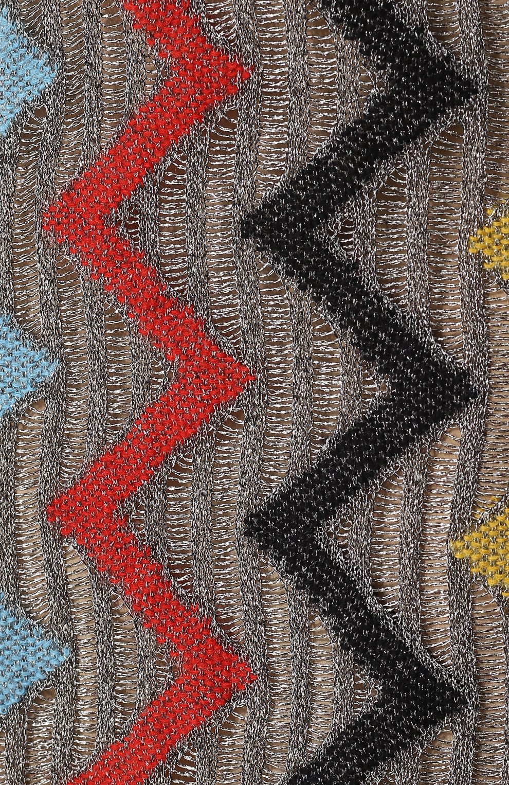 Женская серая вязаная юбка-миди с широким поясом Missoni, арт. I17.MD.208748 купить в ЦУМ | Фото №5 Вязаная юбка-миди с широким поясом Missoni серая | Фото №5