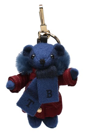 Женский брелок thomas bear в куртке с шарфом BURBERRY синего цвета по цене 19950 руб., арт. 4060763 | Фото 1 Женский брелок thomas bear в куртке с шарфом BURBERRY синего цвета, арт. 4060763 | Фото 1