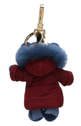 Женский брелок thomas bear в куртке с шарфом BURBERRY синего цвета по цене 19950 руб., арт. 4060763 | Фото 2 Женский брелок thomas bear в куртке с шарфом BURBERRY синего цвета, арт. 4060763 | Фото 2