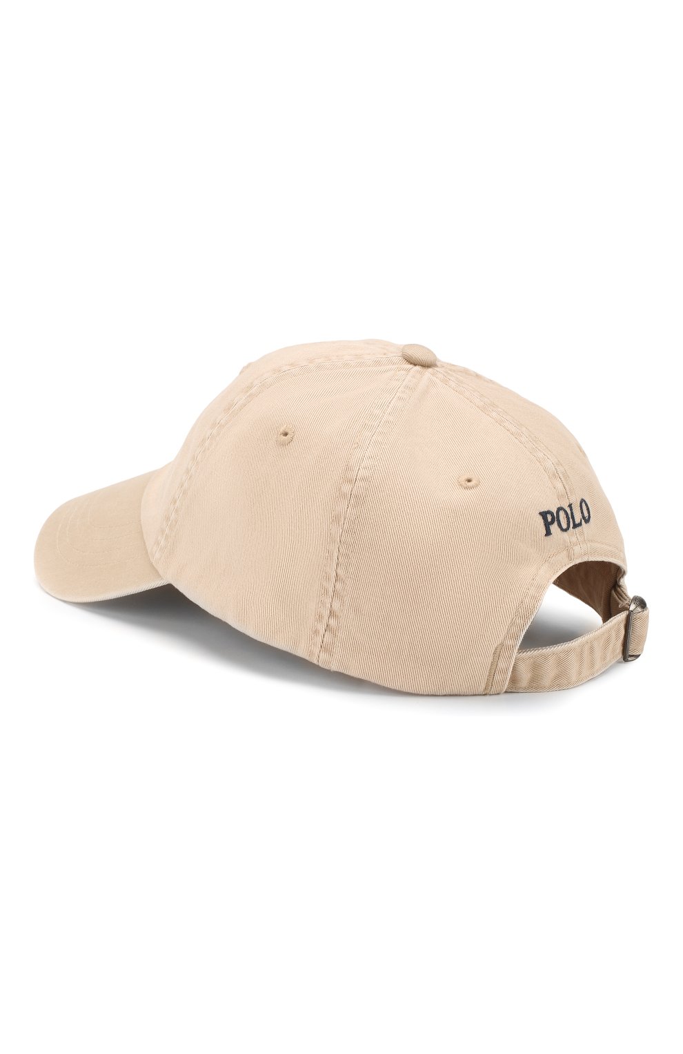 Мужской хлопковая бейсболка POLO RALPH LAUREN бежевого цвета по цене 3820 руб., арт. 710548524 | Фото 2 Мужской хлопковая бейсболка POLO RALPH LAUREN бежевого цвета, арт. 710548524 | Фото 2