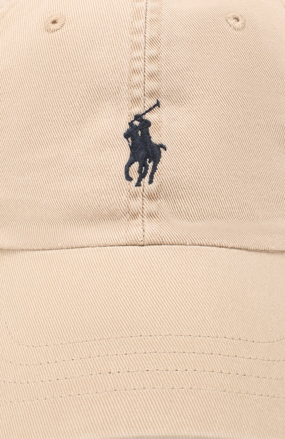 Мужской хлопковая бейсболка POLO RALPH LAUREN бежевого цвета по цене 3820 руб., арт. 710548524 | Фото 3 Мужской хлопковая бейсболка POLO RALPH LAUREN бежевого цвета, арт. 710548524 | Фото 3