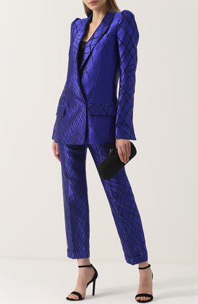Женский синий приталенный двубортный жакет Haider Ackermann, арт. 174-1004-137 купить в ЦУМ | Фото №1 Приталенный двубортный жакет Haider Ackermann синий | Фото №1