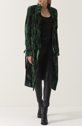 Женские черные однотонные кожаные брюки-скинни Ann Demeulemeester, арт. 1702-1421-P-280-099 купить в ЦУМ | Фото №1 Однотонные кожаные брюки-скинни Ann Demeulemeester черные | Фото №1