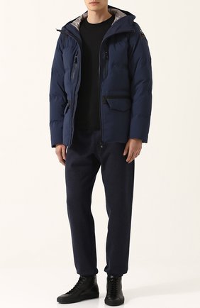 Мужские темно-серые хлопковые джоггеры с карманами Parajumpers, арт. CF27/C00PER STRIPED MAN купить в ЦУМ | Фото №1 Хлопковые джоггеры с карманами Parajumpers темно-серые | Фото №1