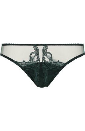 Женские зеленые кружевные трусы-слипы Fleur of England, арт. FT1225 купить в ЦУМ | Фото №1 Кружевные трусы-слипы Fleur of England зеленые | Фото №1