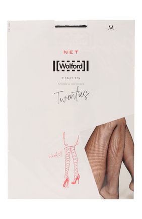 Женские капроновые колготки в сетку WOLFORD черного цвета по цене 3900 руб., арт. 11889 | Фото 1 Женские капроновые колготки в сетку WOLFORD черного цвета, арт. 11889 | Фото 1