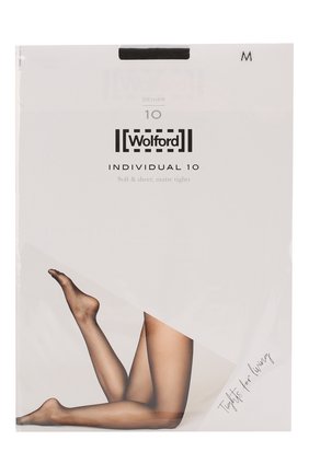 Женские капроновые колготки individual 10d WOLFORD черного цвета по цене 3900 руб., арт. 18382 | Фото 1 Женские капроновые колготки individual 10d WOLFORD черного цвета, арт. 18382 | Фото 1