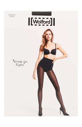 Женские капроновые колготки neon 40d WOLFORD черного цвета по цене 3800 руб., арт. 18391 | Фото 1 Женские капроновые колготки neon 40d WOLFORD черного цвета, арт. 18391 | Фото 1