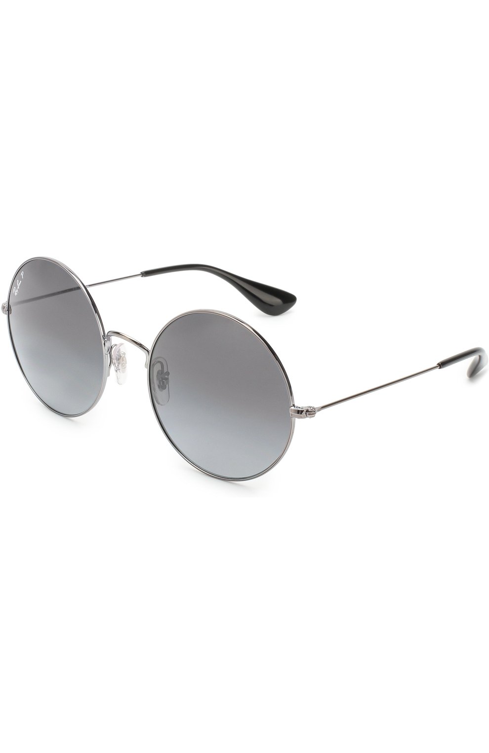 Женские солнцезащитные очки RAY-BAN серебряного цвета, арт. 3592-004/T3 | Фото 1
