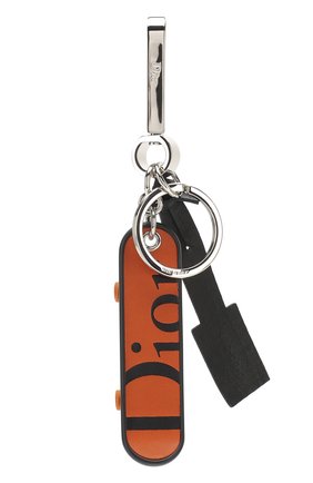Мужские оранжевый брелок для ключей с подвесками Dior, арт. 2HAKH054XVJ купить в ЦУМ | Фото №1 Брелок для ключей с подвесками Dior оранжевый | Фото №1