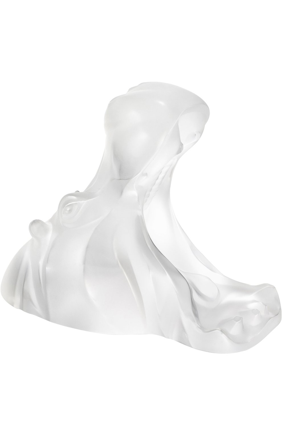 Мужского скульптура hippopotamus LALIQUE прозрачного цвета, арт. 10599700 | Фото 1