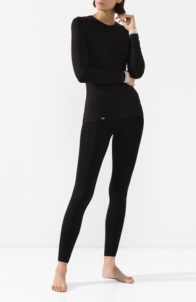 Женские леггинсы WOLFORD черного цвета по цене 6400 руб., арт. 14473 | Фото 2 Женские леггинсы WOLFORD черного цвета, арт. 14473 | Фото 2