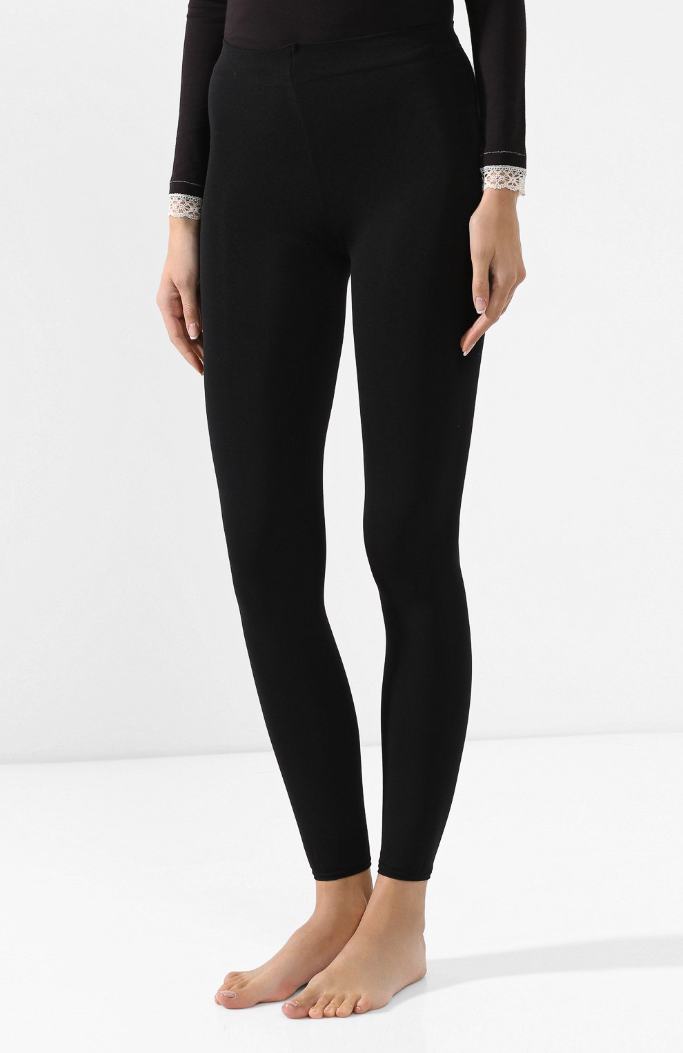 Женские леггинсы WOLFORD черного цвета по цене 7700 руб., арт. 14473 | Фото 3 Женские леггинсы WOLFORD черного цвета, арт. 14473 | Фото 3