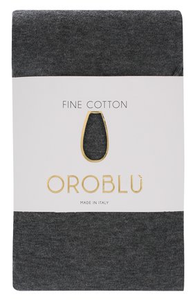 Женские хлопковые колготки OROBLU серого цвета по цене 2280 руб., арт. V0BFC11T0 | Фото 1 Женские хлопковые колготки OROBLU серого цвета, арт. V0BFC11T0 | Фото 1