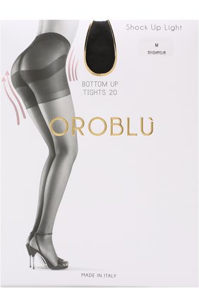 Женские капроновые колготки OROBLU темно-коричневого цвета по цене 1865 руб., арт. V0BC01031 | Фото 1 Женские капроновые колготки OROBLU темно-коричневого цвета, арт. V0BC01031 | Фото 1