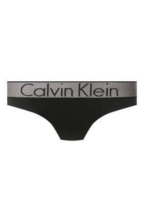 Женские трусы-слипы с логотипом бренда CALVIN KLEIN черного цвета по цене 3395 руб., арт. QF4055E | Фото 1 Женские трусы-слипы с логотипом бренда CALVIN KLEIN черного цвета, арт. QF4055E | Фото 1