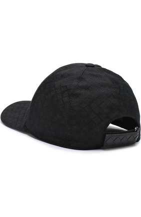 Мужской хлопковая бейсболка BOTTEGA VENETA черного цвета по цене 23300 руб., арт. 491590/4V690 | Фото 2 Мужской хлопковая бейсболка BOTTEGA VENETA черного цвета, арт. 491590/4V690 | Фото 2
