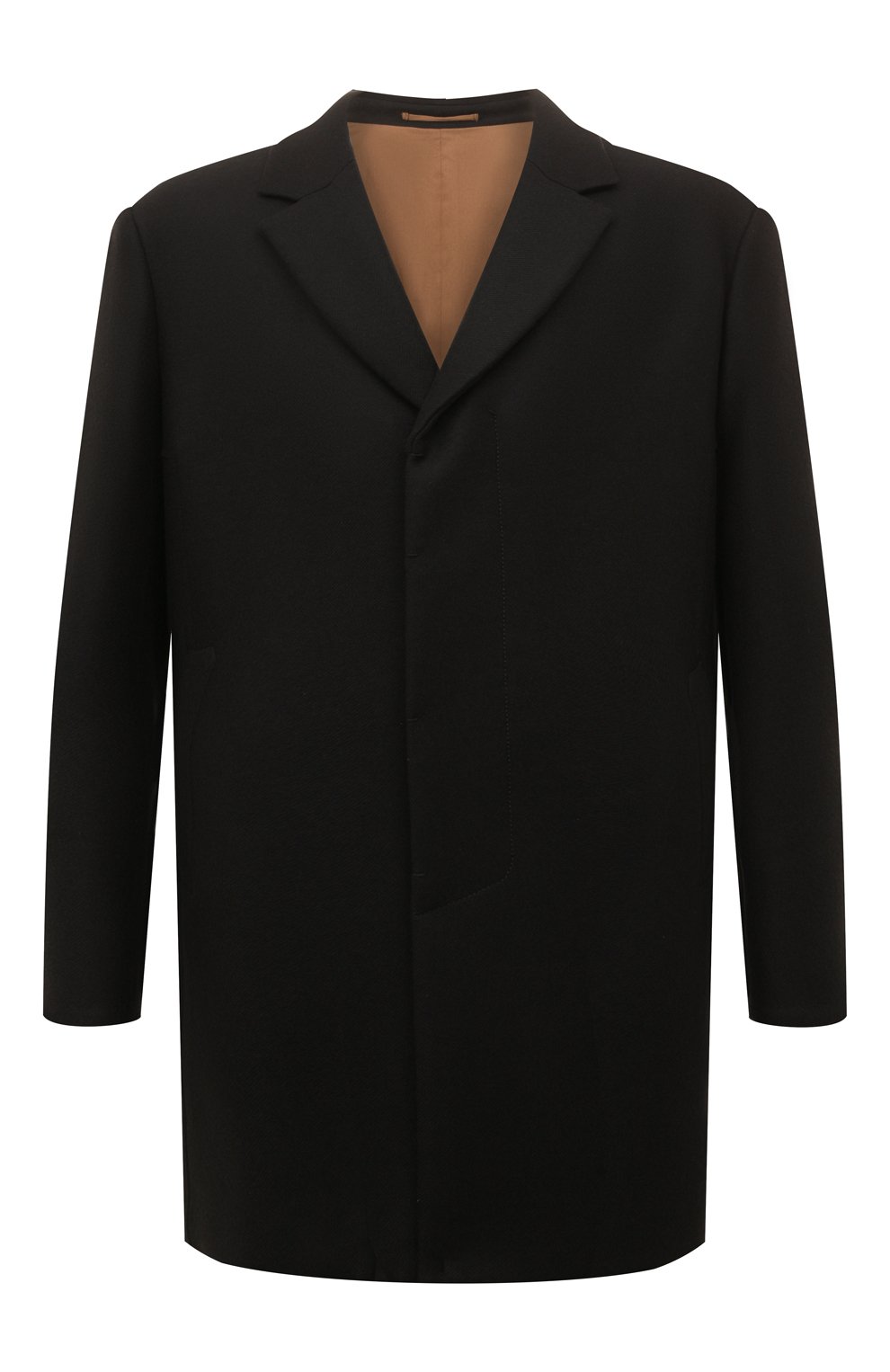 Мужской темно-синий пальто из шерсти верблюда BERLUTI — купить в ...