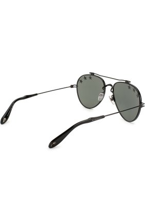 Женские солнцезащитные очки GIVENCHY черного цвета по цене 23300 руб., арт. 7057/STARS 807 DC | Фото 3 Женские солнцезащитные очки GIVENCHY черного цвета, арт. 7057/STARS 807 DC | Фото 3