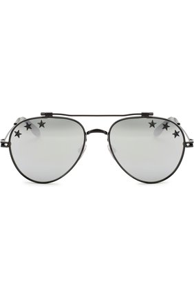 Женские солнцезащитные очки GIVENCHY черного цвета по цене 23300 руб., арт. 7057/STARS 807 DC | Фото 4 Женские солнцезащитные очки GIVENCHY черного цвета, арт. 7057/STARS 807 DC | Фото 4