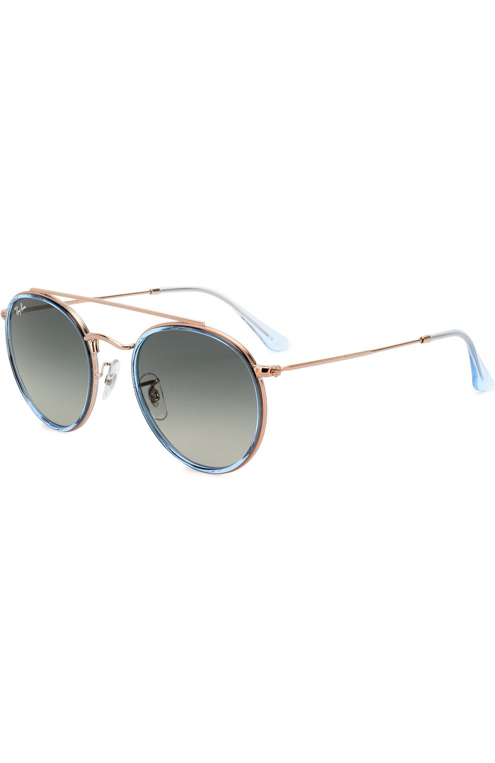 Женские солнцезащитные очки RAY-BAN голубого цвета, арт. 3647N-906771 | Фото 1