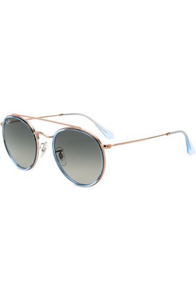 Женские солнцезащитные очки RAY-BAN голубого цвета по цене 11900 руб., арт. 3647N-906771 | Фото 1 Женские солнцезащитные очки RAY-BAN голубого цвета, арт. 3647N-906771 | Фото 1