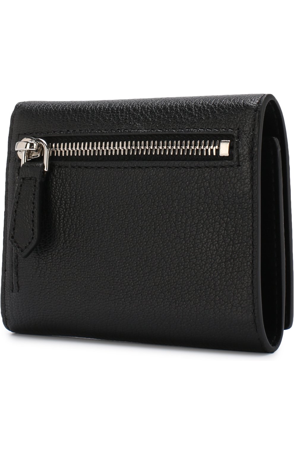 Кожаный кошелек с логотипом бренда Givenchy, черного цвета, арт. BC06221012 в ЦУМ | Фото №2 Кожаный кошелек с логотипом бренда Givenchy черного цвета | Фото №2
