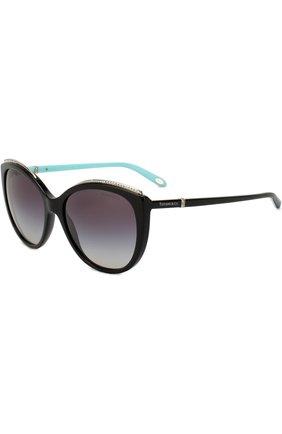 Женские солнцезащитные очки TIFFANY & CO. черного цвета по цене 25200 руб., арт. 4134B-80013C | Фото 1 Женские солнцезащитные очки TIFFANY & CO. черного цвета, арт. 4134B-80013C | Фото 1