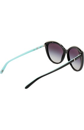 Женские солнцезащитные очки TIFFANY & CO. черного цвета по цене 25200 руб., арт. 4134B-80013C | Фото 3 Женские солнцезащитные очки TIFFANY & CO. черного цвета, арт. 4134B-80013C | Фото 3