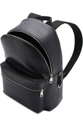 Мужской темно-синий кожаный рюкзак vulcano с внешним карманом на молнии Dolce & Gabbana, арт. 0115/BM1419/AC954 купить в ЦУМ | Фото №4 Кожаный рюкзак Vulcano с внешним карманом на молнии Dolce & Gabbana темно-синий | Фото №4