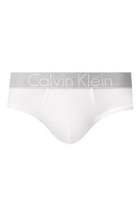 Мужские хлопковые брифы с широкой резинкой CALVIN KLEIN белого цвета по цене 3295 руб., арт. NB1297A | Фото 1 Мужские хлопковые брифы с широкой резинкой CALVIN KLEIN белого цвета, арт. NB1297A | Фото 1
