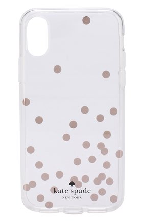 Чехол для iPhone X с принтом Kate Spade New York, цвет , арт. 8ARU2333 в ЦУМ | Фото №1 Чехол для iPhone X с принтом Kate Spade New York | Фото №1